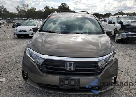 2022 Honda Odyssey Exl z USA, uszkodzony, nr VIN 5FNRL6H76NB052180